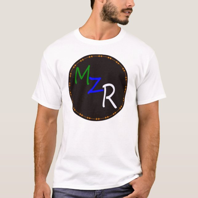 Camiseta do logotipo retrô MzR (Frente)