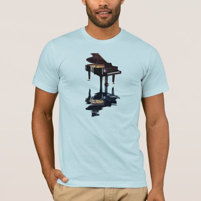 Camiseta do Lover Musical GRAND PIANO (Frente)