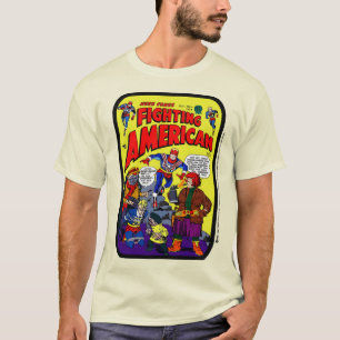 Camiseta do Lutador Americano dos Anos 1950