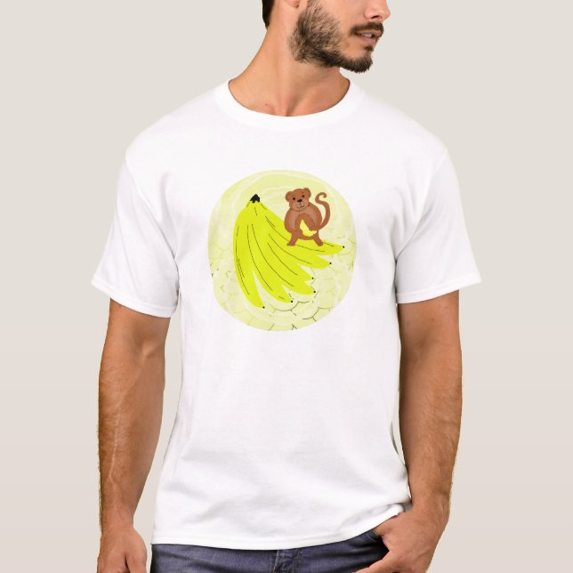 Camiseta do Macaco e Bananas (Frente)