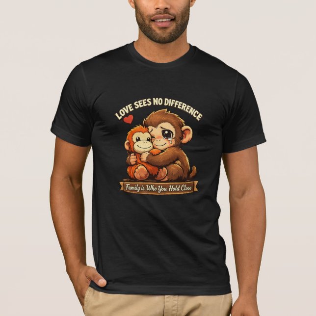 Camiseta do macaco Punch (Frente)