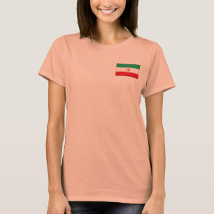 Camiseta do Mapa + Bandeira do Irã