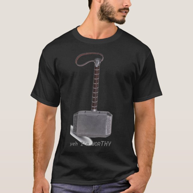 camiseta do martelo do thor (Frente)