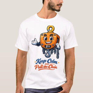 Camiseta do Mascote do Talha de Corrente - Mantenh
