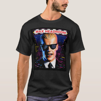 Camiseta do Max Headroom