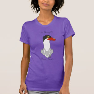 Camiseta do meme do Angus Roxo