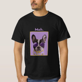 Camiseta do meme engraçado do cachorro Meh
