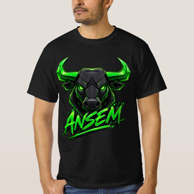 Camiseta do memecoin ANSEM (Frente)