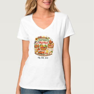 Camiseta do Mercado de Agricultores Fofos – Fazend