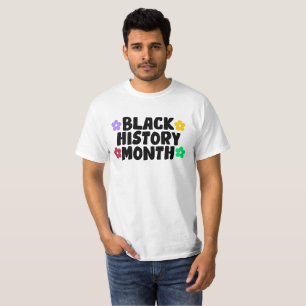 Camiseta do mês da história negra