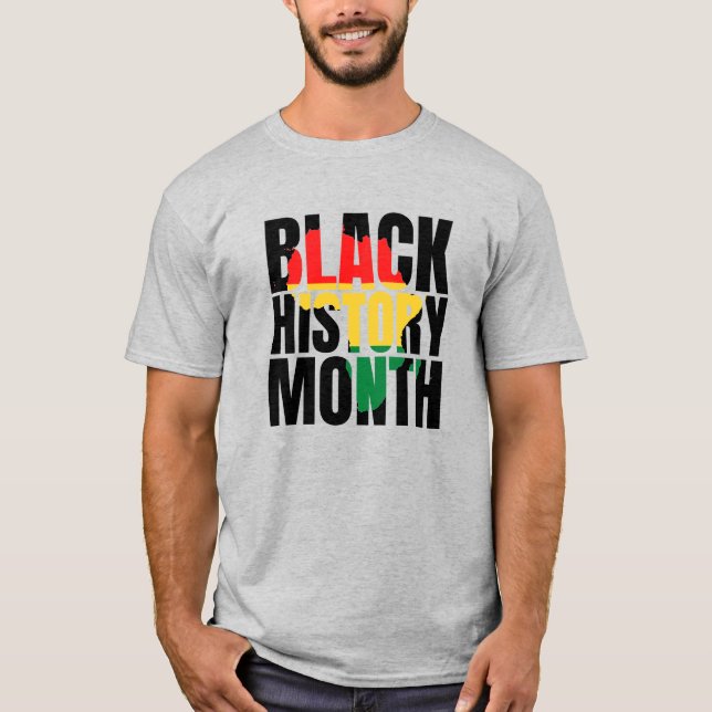 Camiseta do Mês da História Negra (Frente)