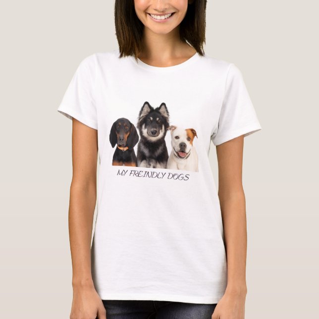 Camiseta do meu cachorro (Frente)