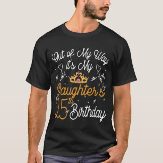 Camiseta Do meu jeito é o adu de 25 de aniversário da minha