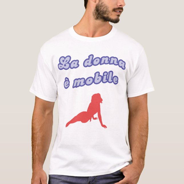 Camiseta Do "móbil de donna e La " (Frente)