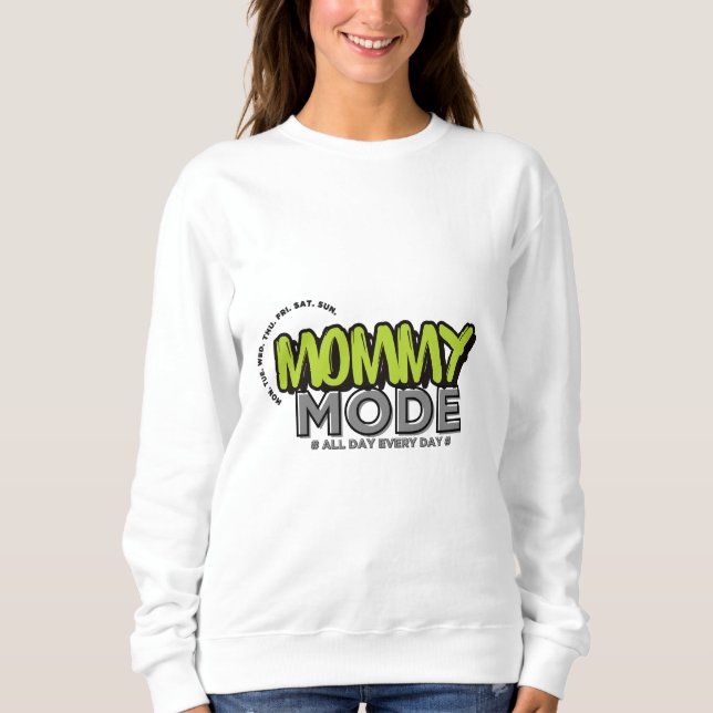 Camiseta do Modo mamãe - Coisa Engraçada da Vida M (Frente)