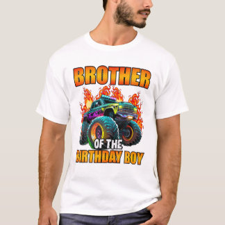 Camiseta do Monstro do Menino do Aniversário