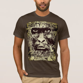 Camiseta do Monstro do Pântano da Ilha do Mel