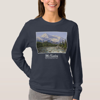 Camiseta do Monte McKinley - paisagem do Alaskan