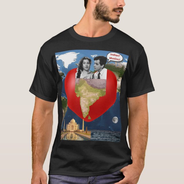 Camiseta do Muçulmano Indiano (Frente)