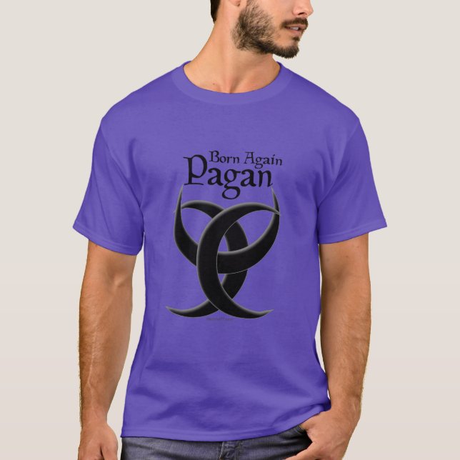 Camiseta Do nascer Pagan 01 outra vez (Frente)