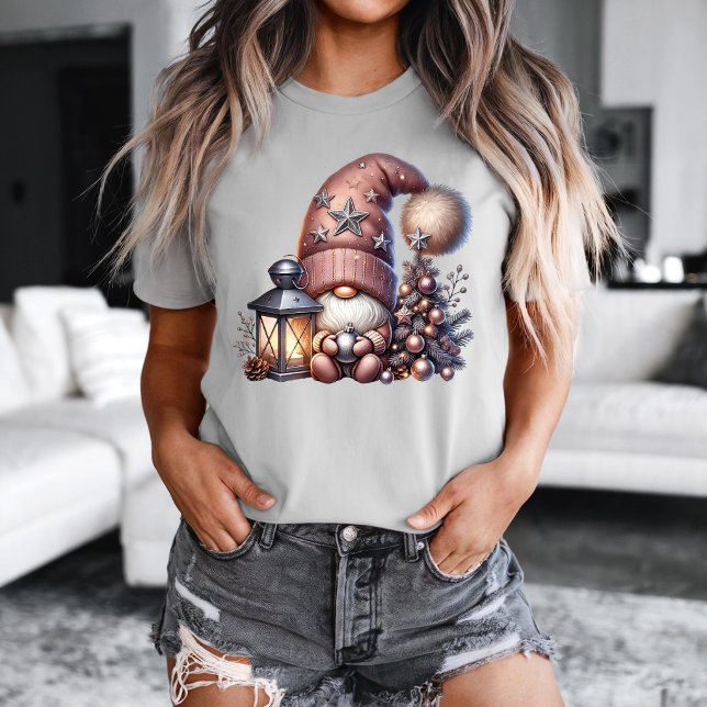 Camiseta do Natal do Gnome (Gnome Christmas Delight t-shirt. )