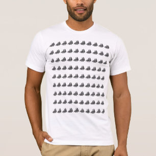 Camiseta do navio à vela