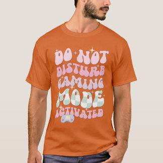 Camiseta Do Not Disturb Gaming Mode Activated boy