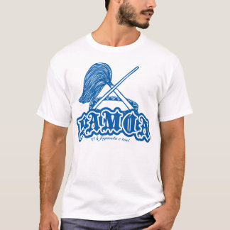 Camiseta ` Do ` O le fogava um azul do tasi de e