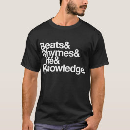 Camiseta Do "O T da música hip-hop"