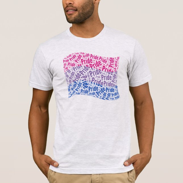 Camiseta do Orgulho Bissexual (Frente)