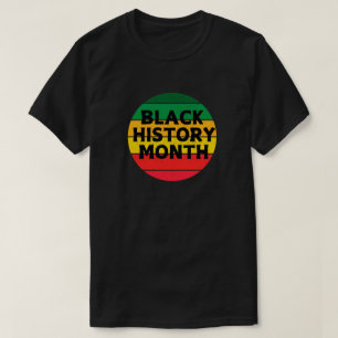Camiseta do Orgulho Homens da História Negra