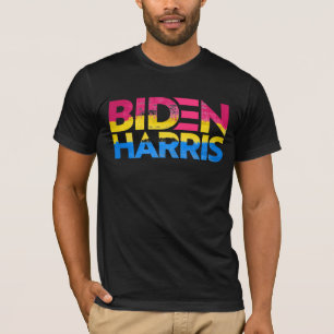 Camiseta do Orgulho Pansexual Biden Harris