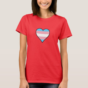 Camiseta do orgulho transgénero