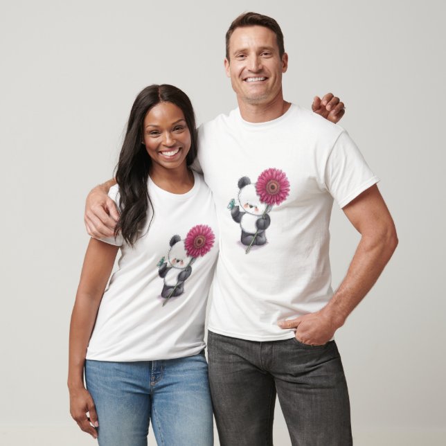 Camiseta do Panda Design (Unissex)