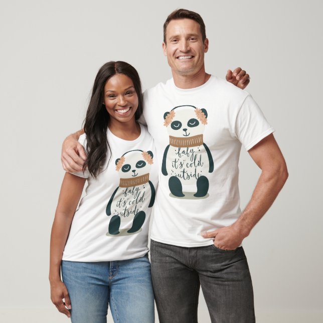 Camiseta do Panda Design (Unissex)