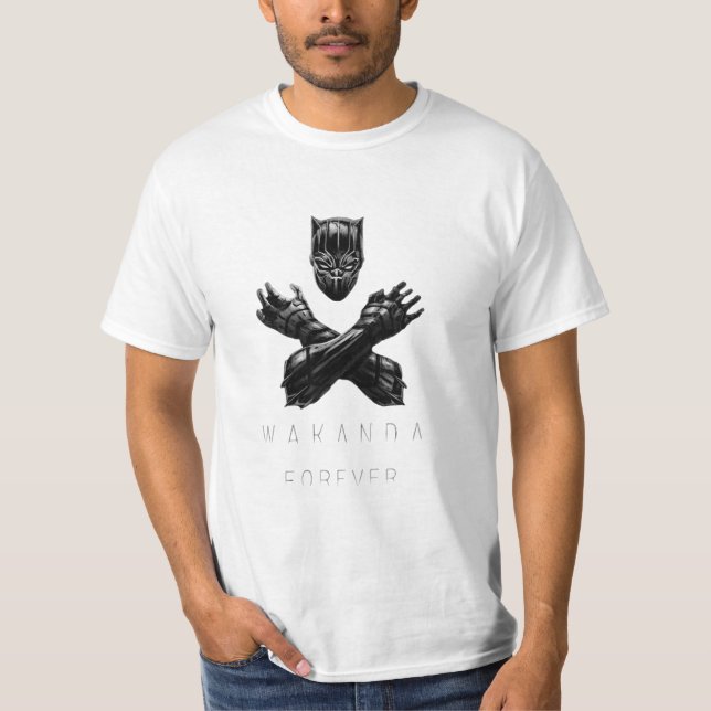 Camiseta do pantera preta (Frente)