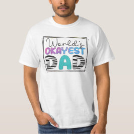 Camiseta do Papai Mediano do Mundo