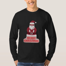 Camiseta do Papai Noel Descolgado de Natal
