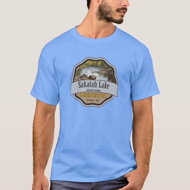 Camiseta do Parque Estadual do Farol de Split Rock (Frente)