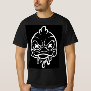 Camiseta do Pato Derretendo com Raiva – Design de