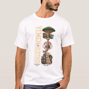 Camiseta do Patrimônio & Tradição Iemenita Autên