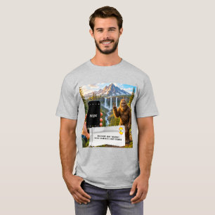 Camiseta do Pé Grande das Piadas do Invólucro de C