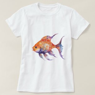 Camiseta do Peixinho Dourado Muito Preocupado