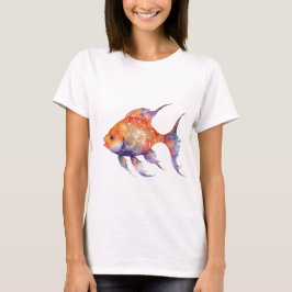 Camiseta do Peixinho Dourado Muito Preocupado