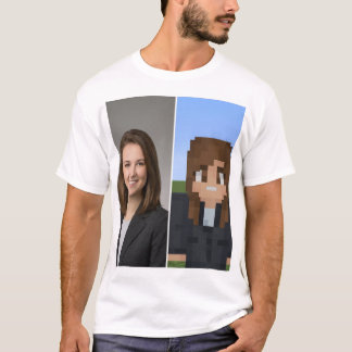Camiseta do Personagem BlockPix Minecraft