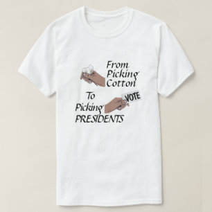 Camiseta Do Picking Cotton até o Picking Letters