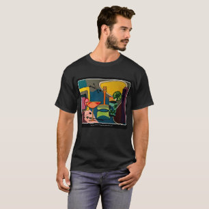 Camiseta Do "pintura dos cocktail da modificação meio