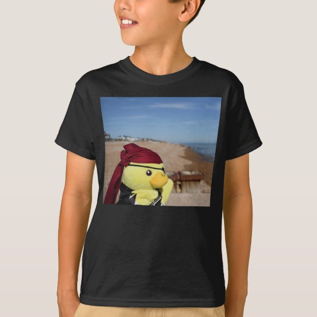 Camiseta do Pirata Danny Duck (Frente)