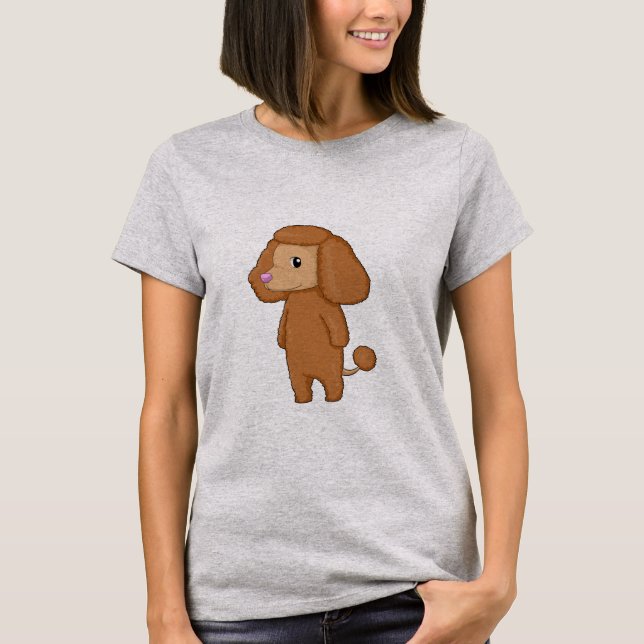 Camiseta do Poodle (Frente)