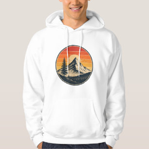 Camiseta do pôr do sol da montanha do Parque Nacio